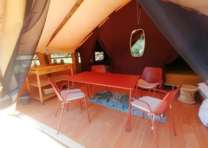 럭셔리텐트 Robinson Aux Nuits Insolides D'agoumbat *